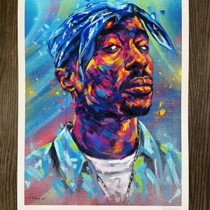Tupac Shakur Fine Art Print