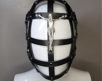 The Holy Bridle, Leather Face Cage