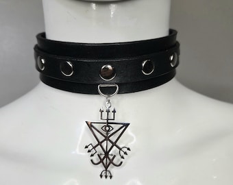 Lucifer Sigil Collar