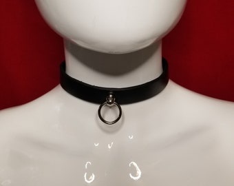 Cuello fino de día de cuero Latigo