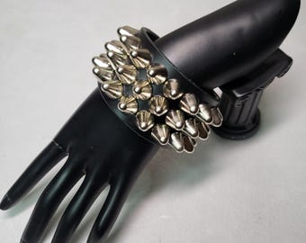 Triple Row Studded Wristband (UK 77)