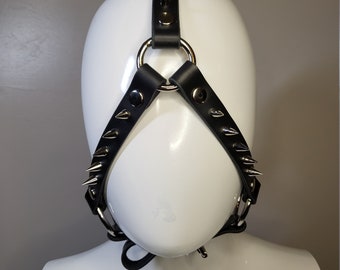 Leather Face Harness