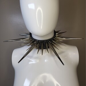 Thorn... Extreme Spiked Patent Leather Collar