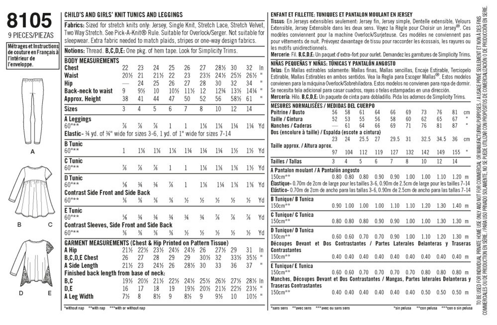 GIRLS SEWING PATTERN Make Fall Clothes Kids Clothing Tunic | Etsy