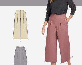 SHIRT SEWING PATTERN | Sew Womens Misses Clothes Clothing | Button-down ...