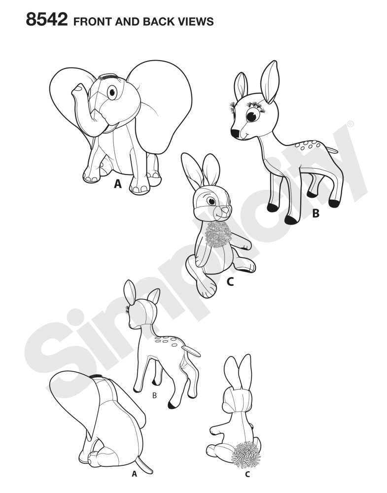 BAMBI & DUMBO Sewing PATTERN Make Kids Stuffed Toys Soft - Etsy Hong Kong BAMBI & DUMBO Sewing PATTERN Make Kids Stuffed Toys Soft - Etsy Hong Kong