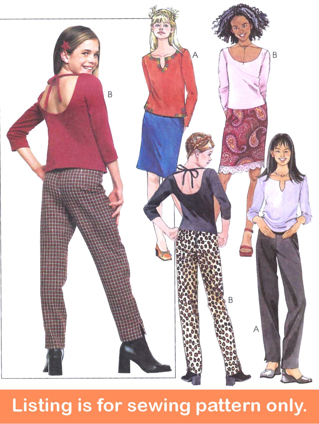 GIRLS SEWING PATTERN | Sew Fall Clothes Clothing | Long Sleeve Shirt ...