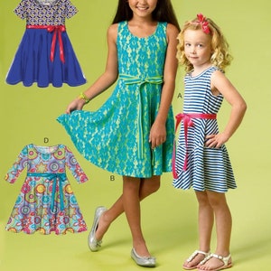DRESS SEWING PATTERN | Make Girls Clothes | Kids Clothing Spring Summer Sundress | Child Size 3 4 5 6 7 8 10 12 14 | Outfit Children 6915