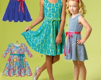 Simplicity 1674 Girls' Tops SUEDEsays Collection A (8 10 12 14 16