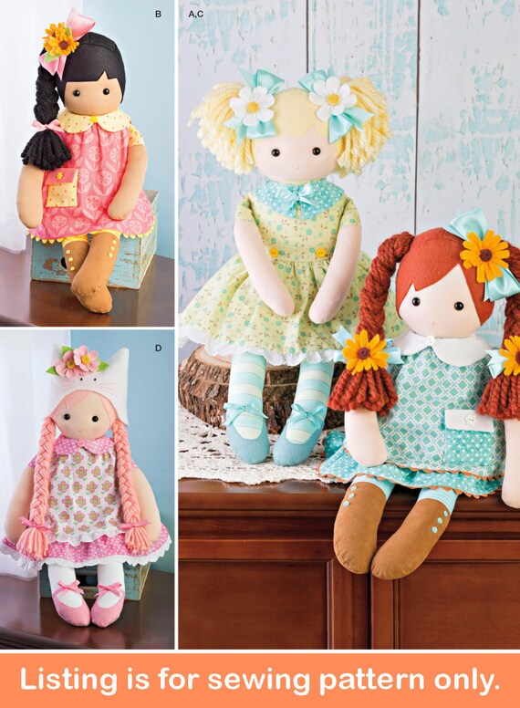 人形の裁縫パターン | 布製の布で作る人形と洋服の縫製 | ウォルドルフ