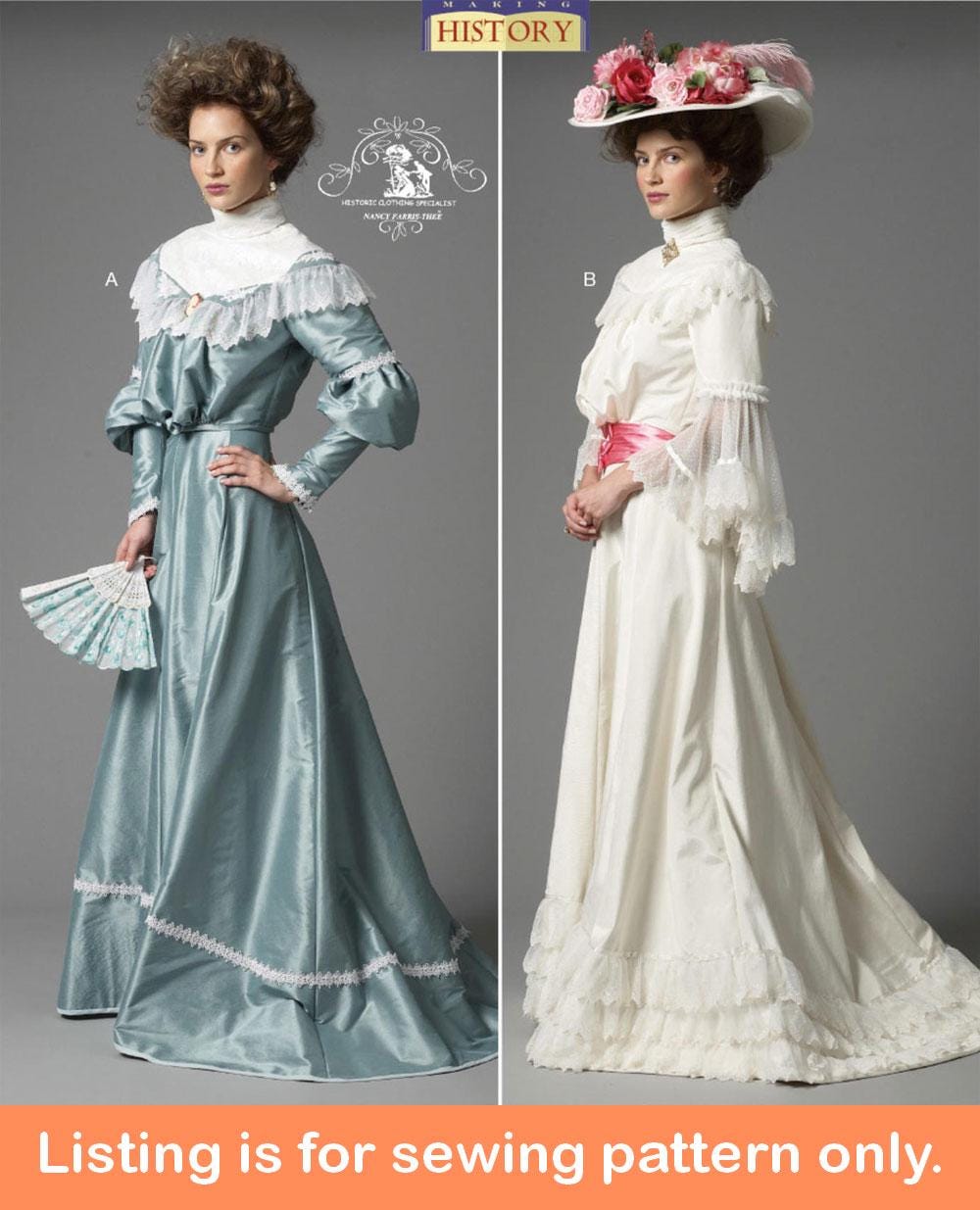 Costumes robes 1900 Canada