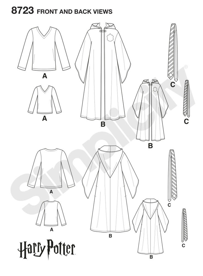 COSTUME SEWING PATTERN Make Halloween Carnival Outfit Men Etsy