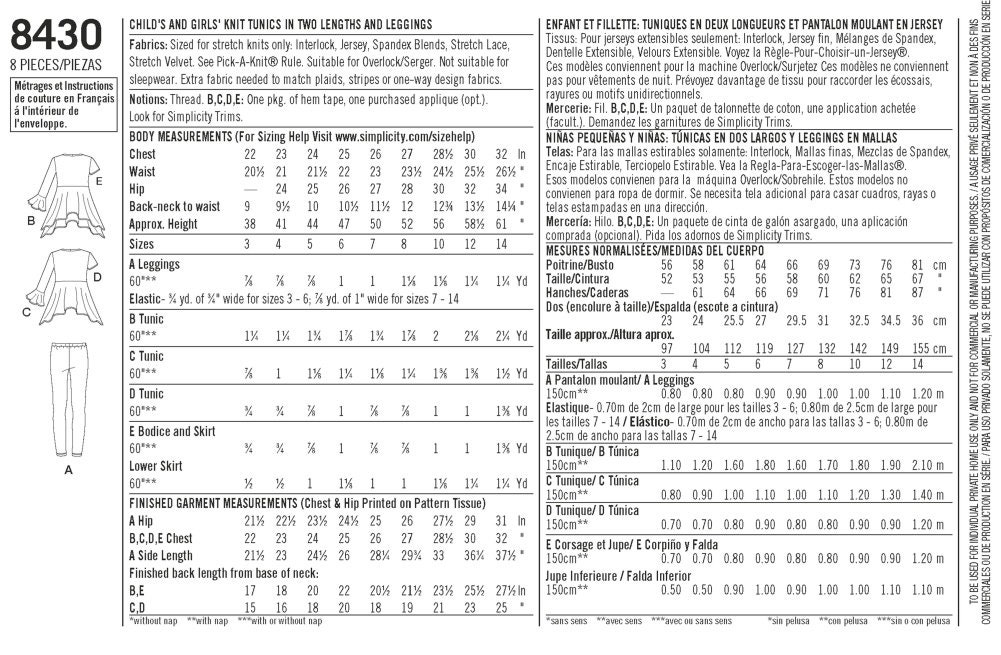 GIRLS SEWING PATTERN Make Fall Clothes Kids Clothing Tunic - Etsy