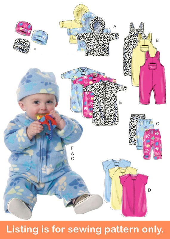 LAYETTE SEWING PATTERN Sew Baby Boy Girl Clothes Infant - Etsy