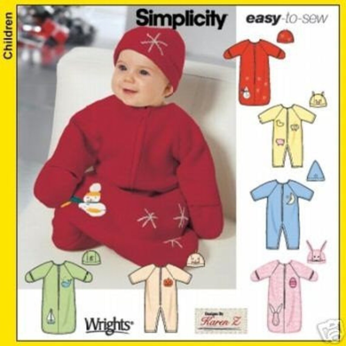 SLEEPER SEWING PATTERN Make Baby Clothes Infant Clothing Etsy
