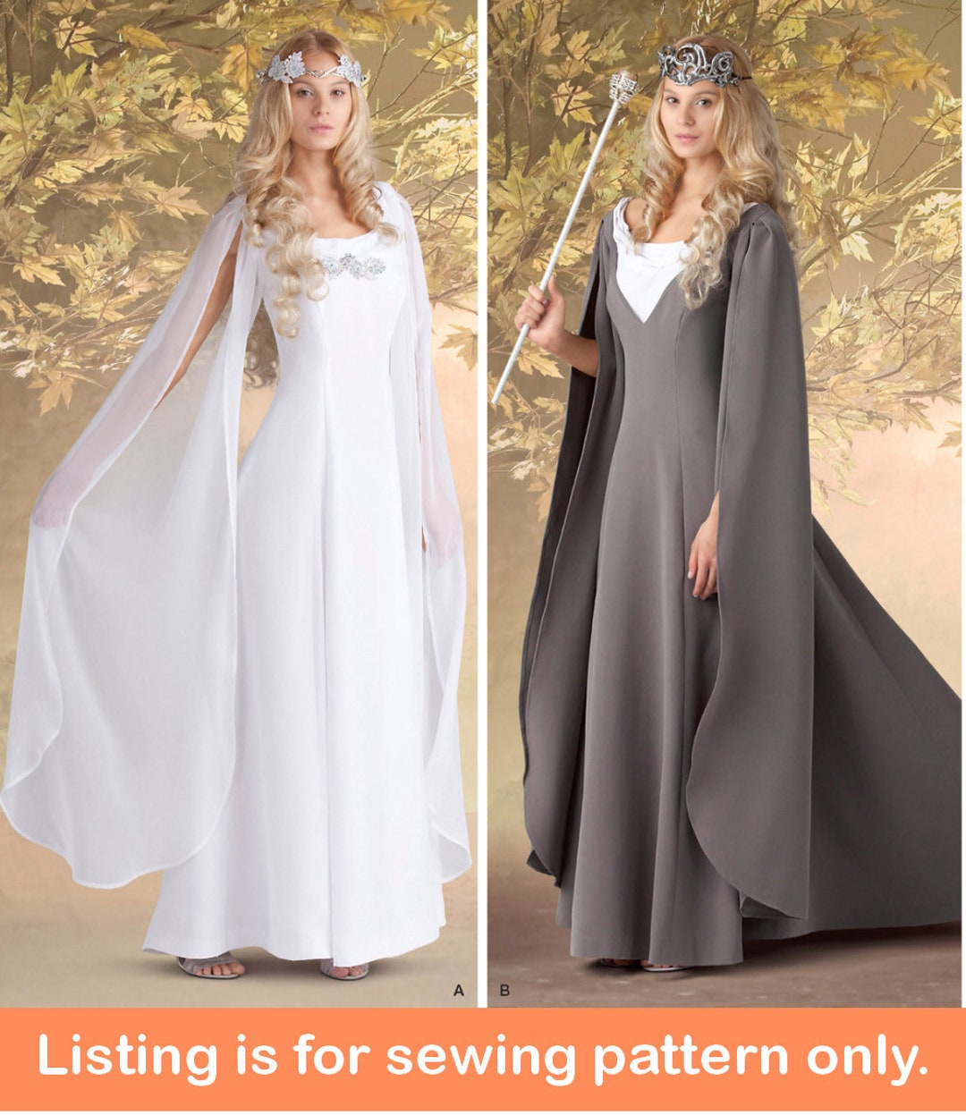 PATRON DE COUTURE DE DÉGUISEMENT Tenue d'Halloween pour femme à