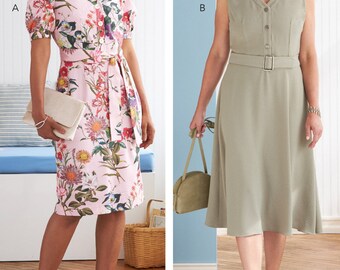 SHIRT SEWING PATTERN | Sew Womens Misses Clothes Clothing | Long ...