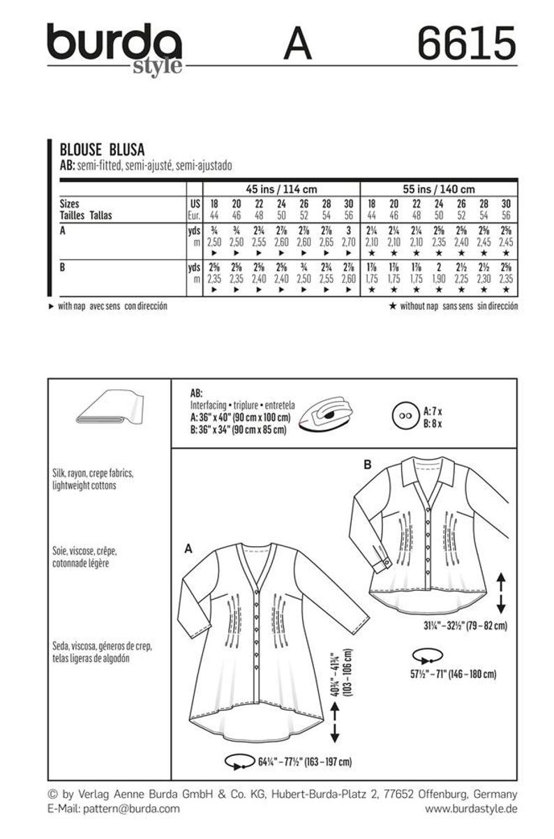 TOP SEWING Pattern | Sew Womens Clothes Clothing | Button-down Shirt ...