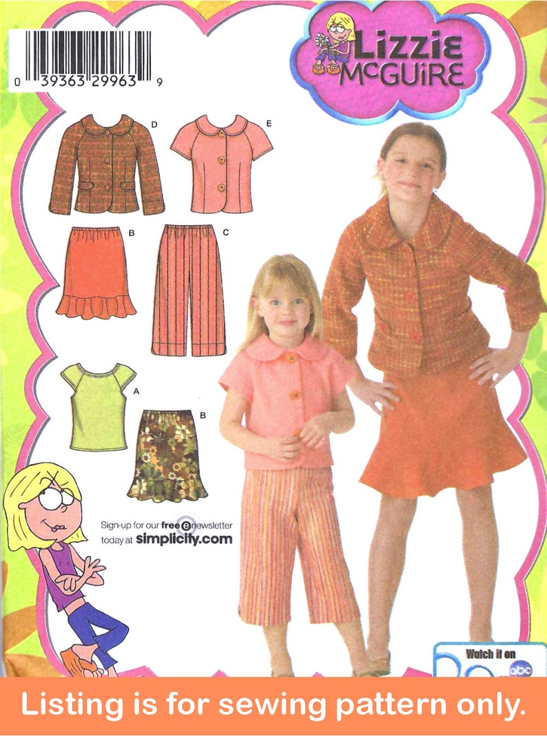 GIRLS SEWING PATTERN Make Tween Teen Clothes Clothing - Etsy UK
