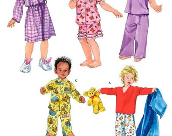 10 8 Nightgown en Pyjama Eenvoud 12-14 NIET ALLEMAAL GESNEDEN Maten 7 Meisjes Robe 7202 Kleding Meisjeskleding Pyjamas & Badjassen Pyjama Nachthemden en tops 