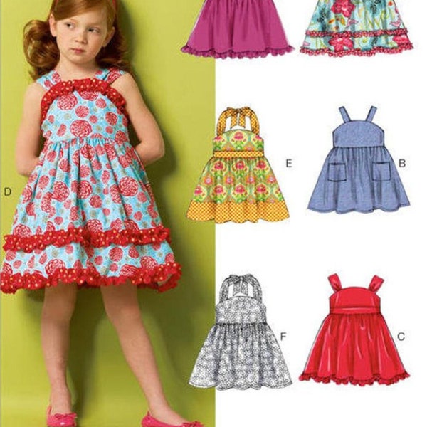 Sale!!! SUNDRESS SEWING PATTERN | Sew Girls Clothes Clothing | Spring Summer Dress | Child Size 2 3 4 5 6 7 8 | Play Outfit Children 5914