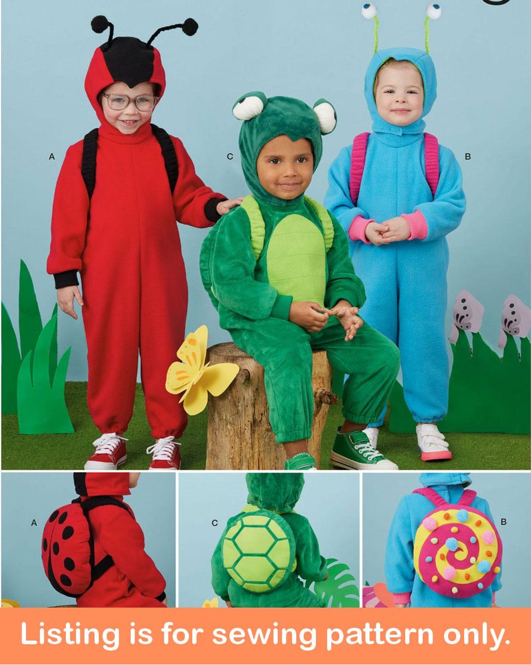 COSTUME SEWING PATTERN | Sew Toddler Halloween Carnival Outfit ...
