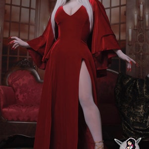 COSTUME SEWING PATTERN | Sew Womens Halloween Dress Cape | Carmilla Castlevania Vampire | Size 6 8 10 12 14 16 18 20 22 Fantasy Cosplay 8303