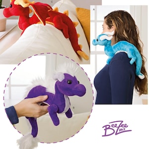 GEVULDE DRAAK Naaipatroon | Make Kids Knuffels Animal | Kinderen meisjes jongens zachte doek dinosaurus l zelfgemaakt handgemaakt cadeau-idee | 8715