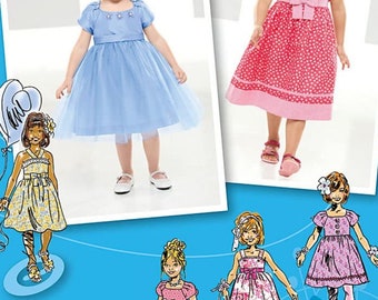 Sale!! DRESS SEWING PATTERN | Sew Girls Clothes Clothing | Party Easter Flower Girl Sundress Toddler | Size 1/2 1 2 3 4 5 6 7 8 Spring 1814