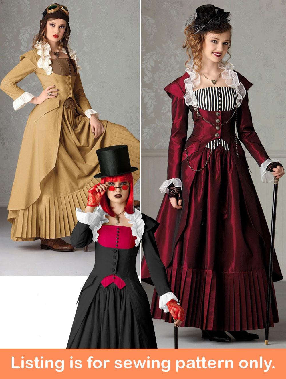 1800 costume corset México