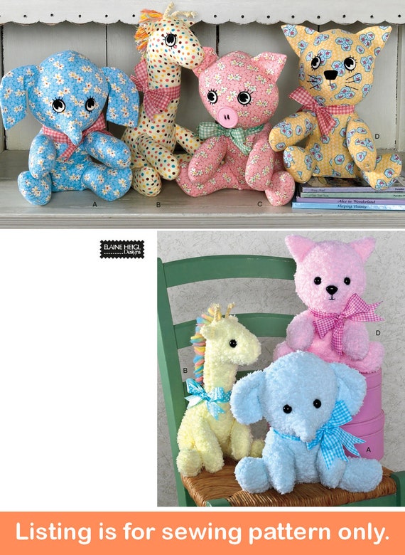 Stuffed Animal Patterns, Make Your Own Stuffed Animal