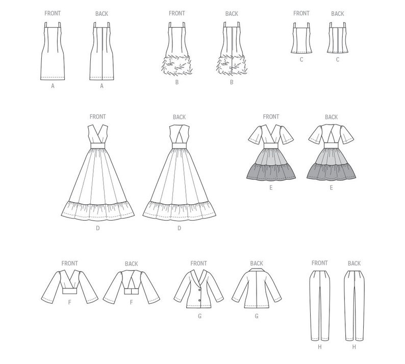 DOLL CLOTHES Sewing PATTERN | Sew Clothing for 11 1/2