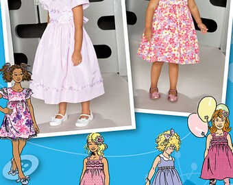 Sale!! DRESS SEWING PATTERN | Sew Girls Clothes Clothing | Sundress Formal Party Flower Girl Easter | Toddler Size 1/2 1 2 3 4 5 6 7 8 1924
