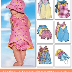 MODELLO DI CUCITO PER BAMBINE / Realizza vestiti per neonati / Vestiti per neonati, maglioni, tutine, magliette, cappelli, salopette / Neonati 3 6 9 12 mesi / Abiti vintage / 5625
