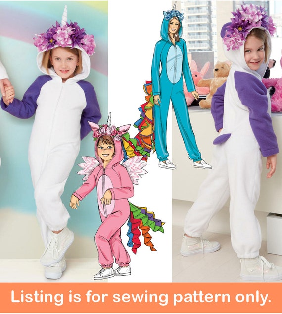 Déguisement Licorne Taille S 3-4 ans