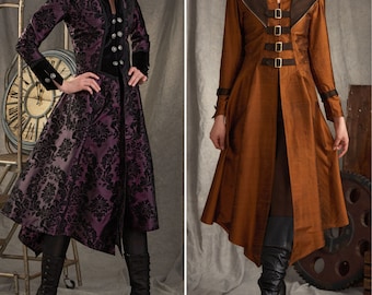 COSTUME SEWING PATTERN | Sew Women Halloween | Coat Dress Jacket Steampunk Cosplay | Size 6 8 10 12 14 16 18 20 22 | Victorian Fantasy 8769