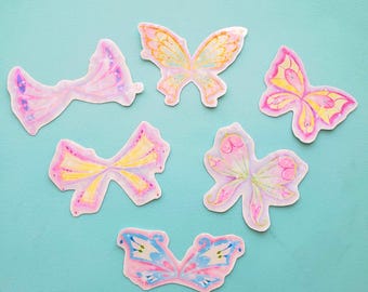 Enchantix Wings Stickers | Winx Club Holographic Stickers | Waterproof Vinyl