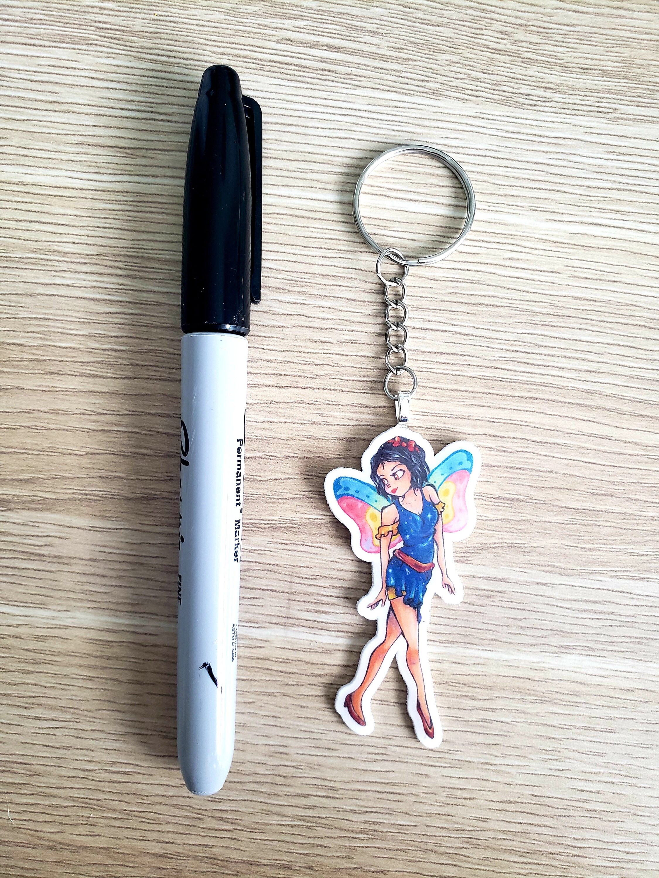 Snow White Winx Fairy Faux Acrylic Resin Charm Disney Winx Club Fairy