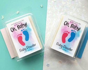 Baby Powder Wax Melt | Gender Reveal | Baby Shower Gift | Baby Shower Favors | Home Decor