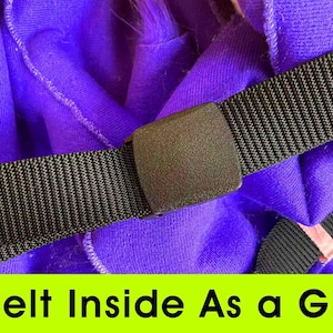 the belt inside as a gift