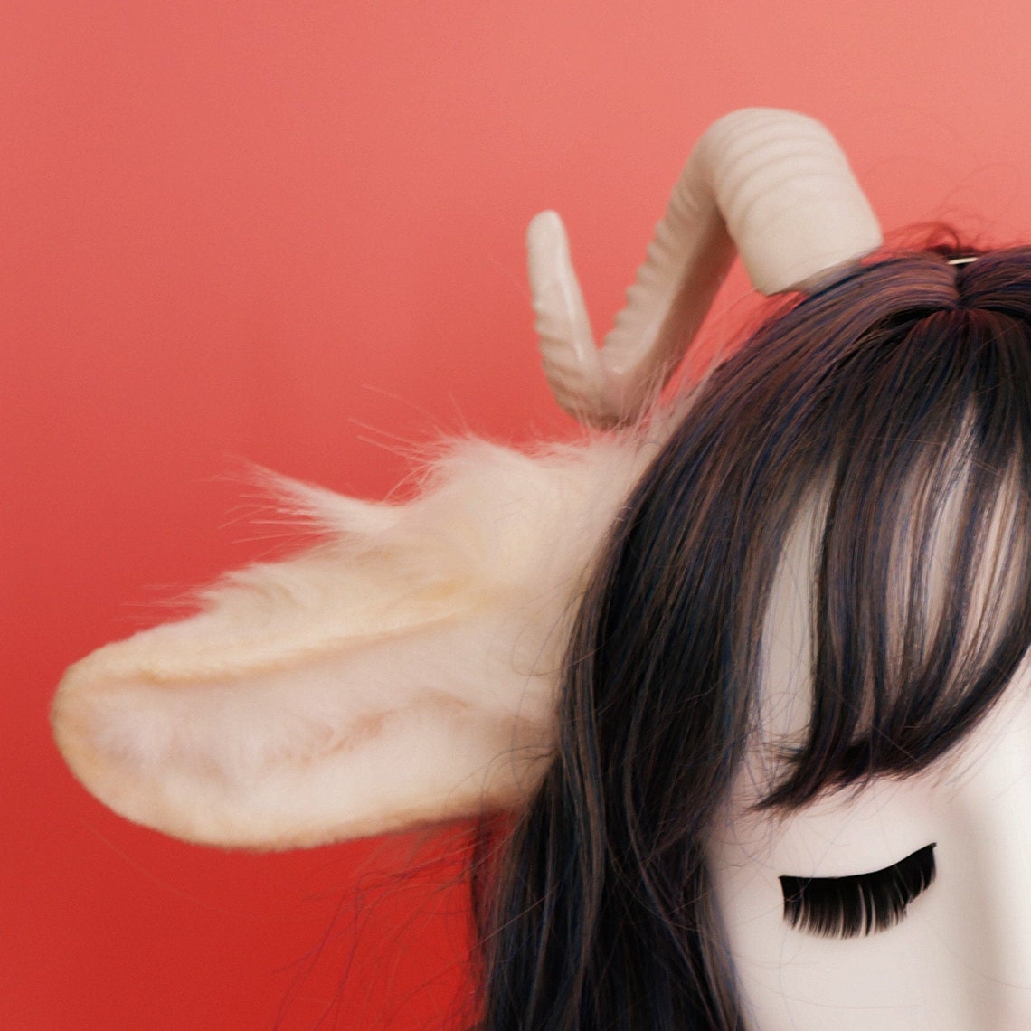 Sheep Ears Headband Animal Cosplay Ear White Sheep Ears Etsy