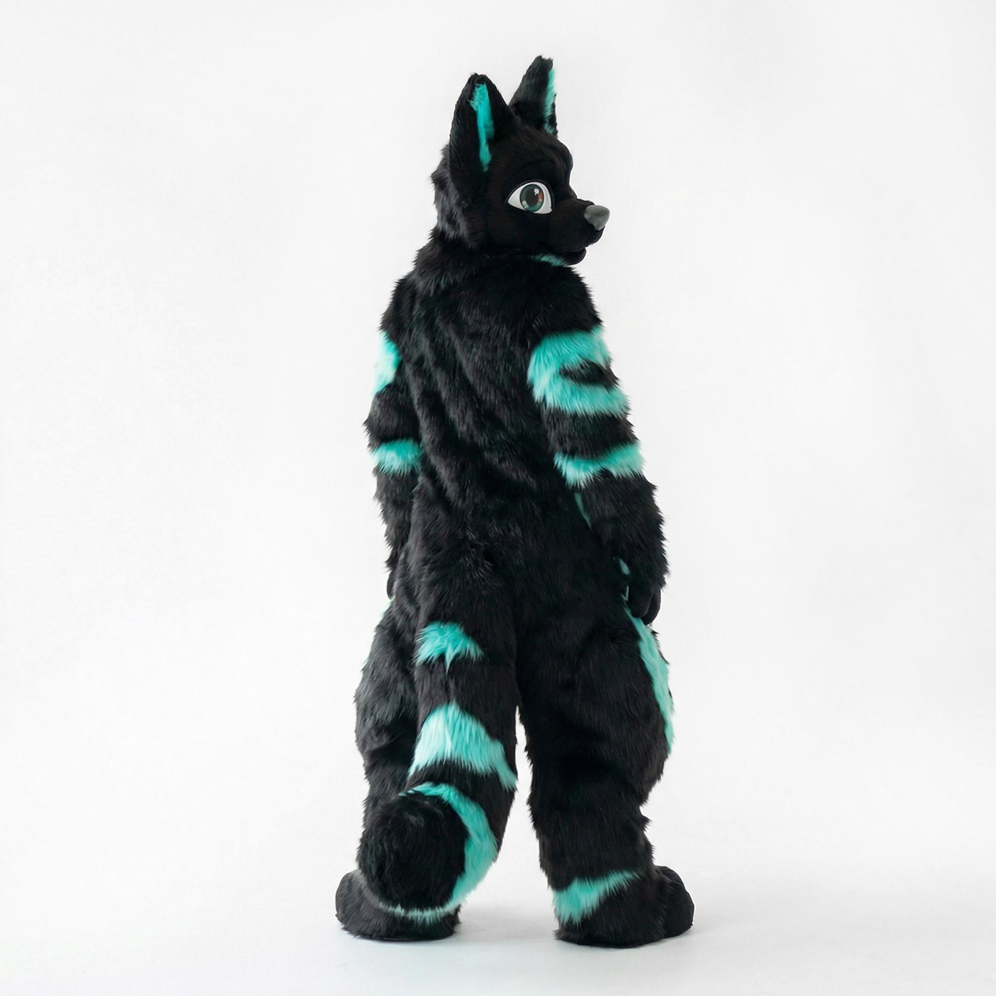 Fursuit Fullsuit Set - Handmade Furry Costume Full Body With Head