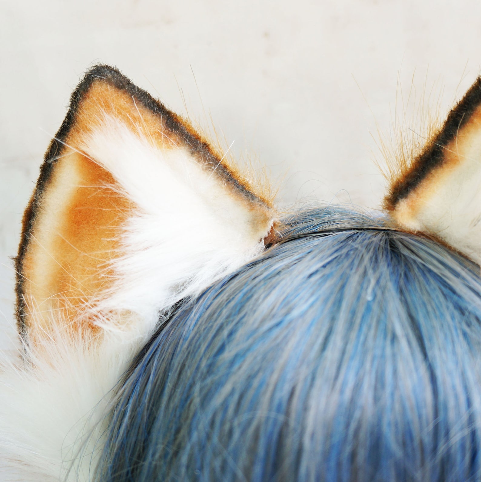 Fluffy Fox Earsfluffy Fox Ears Fox Ear Headband Faux Fur Etsy