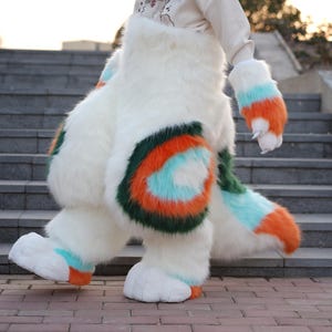 Comic Con Fursuit Pants - Custom Faux Fur Bottoms for Anthro Characters, Anime Conventions & Cosplay Events