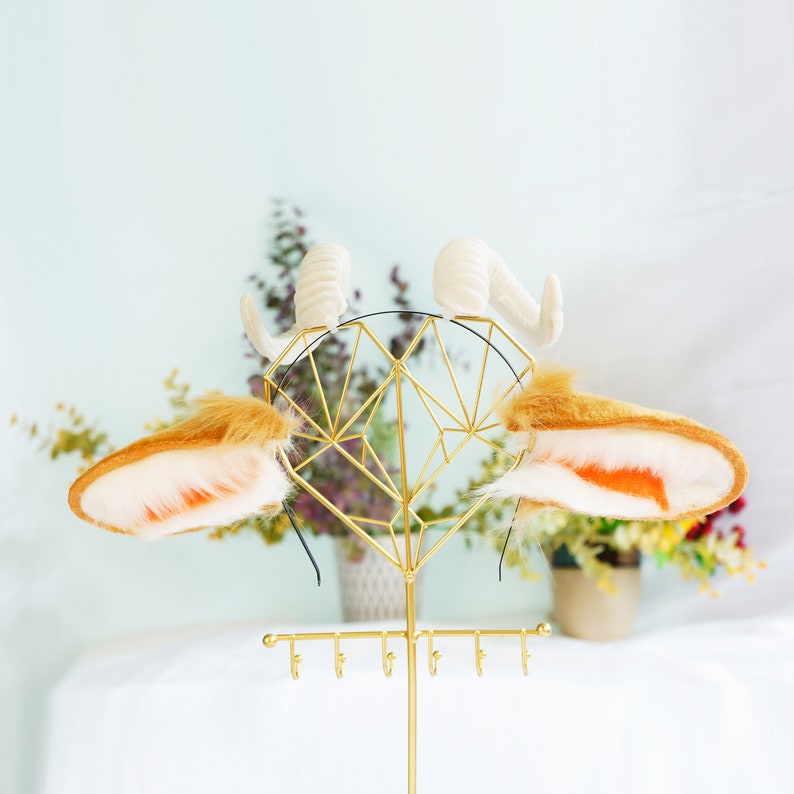 Brown Sheep Ears Lamb Ears Cosplay Sheep Ears Brown Sheep Etsy