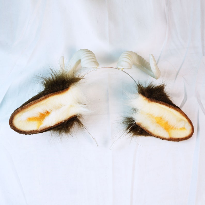 Brown Sheep Ears Lamb Ears Cosplay Sheep Ears Brown Sheep Etsy