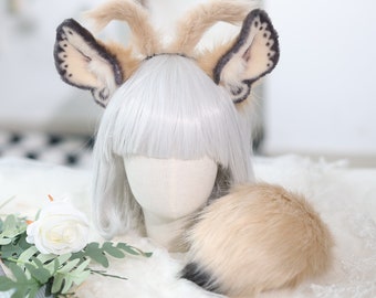 Handmade Moth-Shaped Costume Ears - Handcrafted Delicate Fantasy Cosplay Headpiece for Theatrical and Convention Wear,pet play custom ear