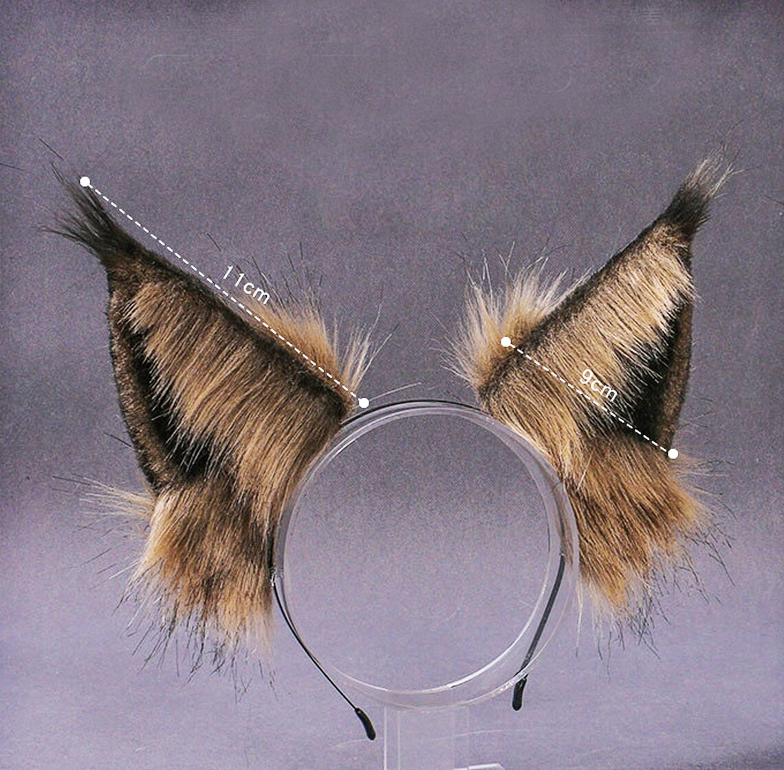 Cat ears cosplay cat ears anime ears kitsune ears kitten | Etsy