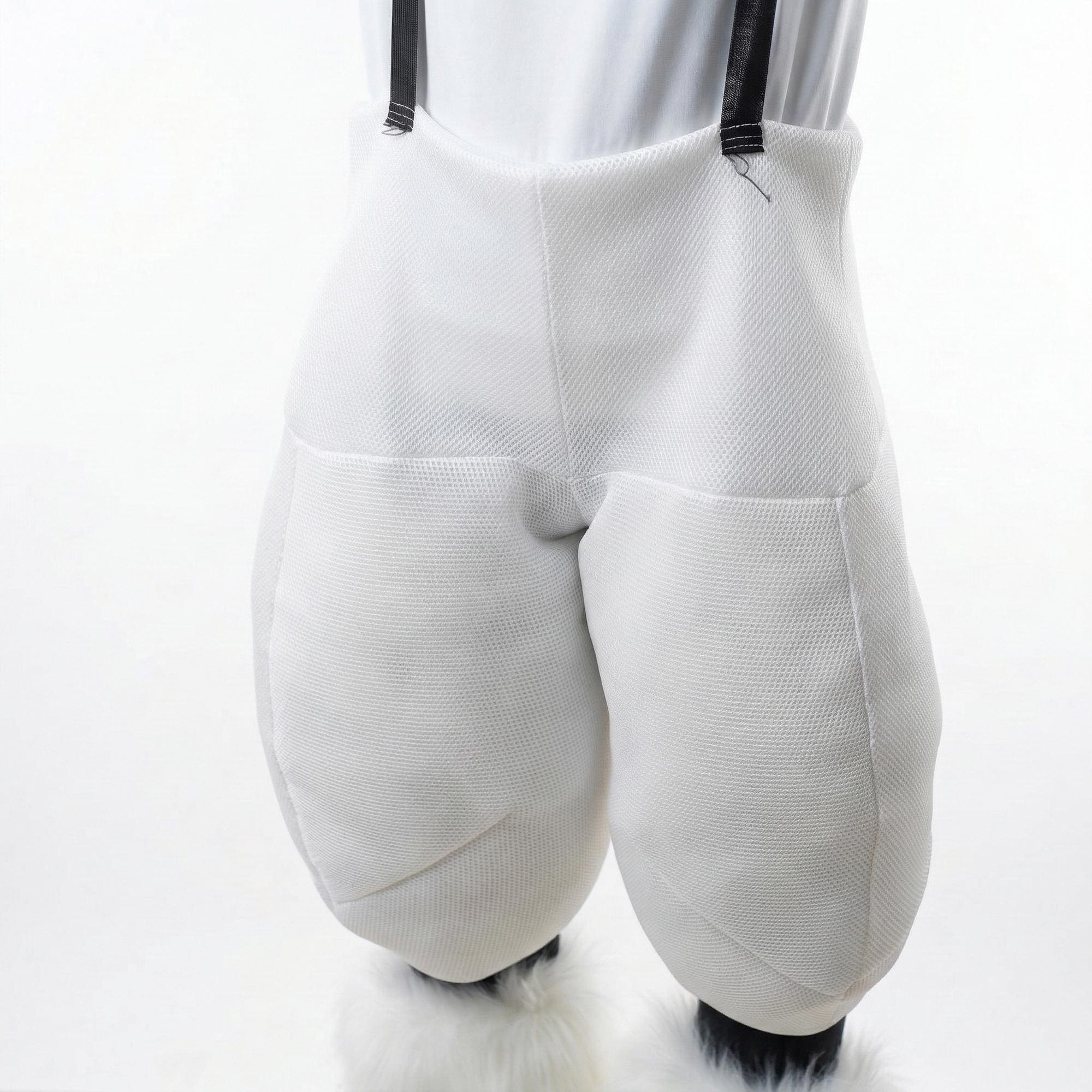 Detachable Fursuit Leg Padding With Suspender Straps | Breathable ...