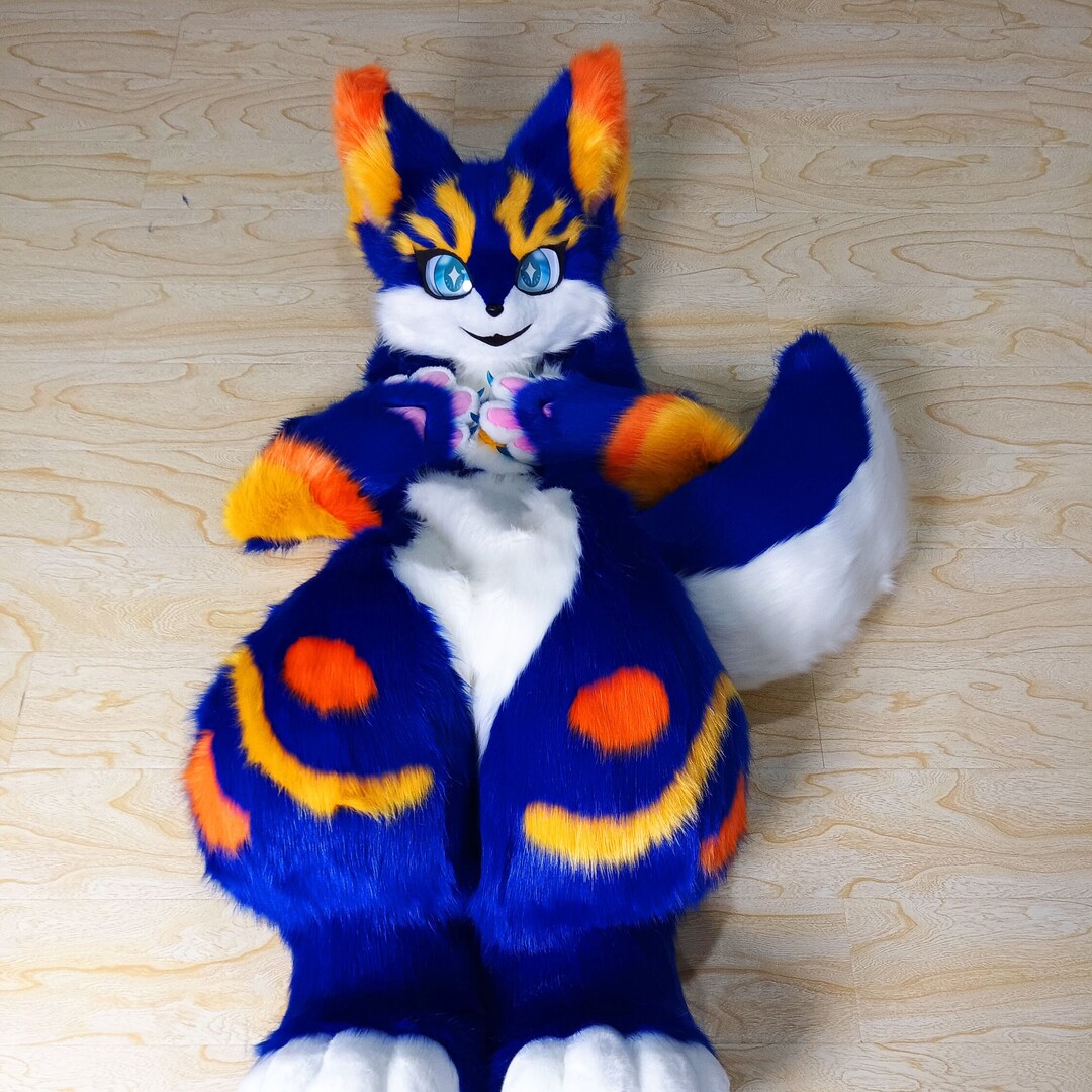 Full Fursurit Set, Cheap, Fursuit Body Paws, Shoes Tail, Cat Head Furrry, Fursuit Mask, Cat
